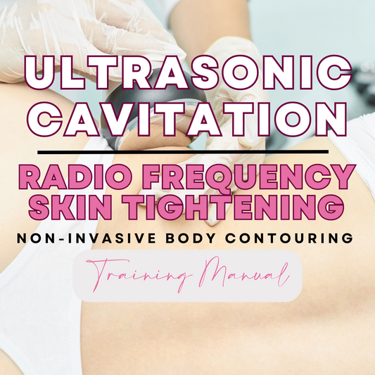 Ultrasonic Cavitation + Radio Frequency Skin Tightening Manual eBook
